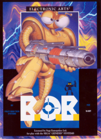Space Funky B.O.B. JP Sega Mega Drive JP box art